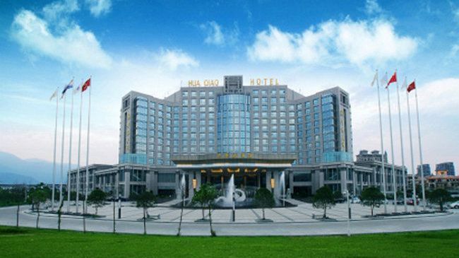 Huaqiao Hotel Linhai エクステリア 写真
